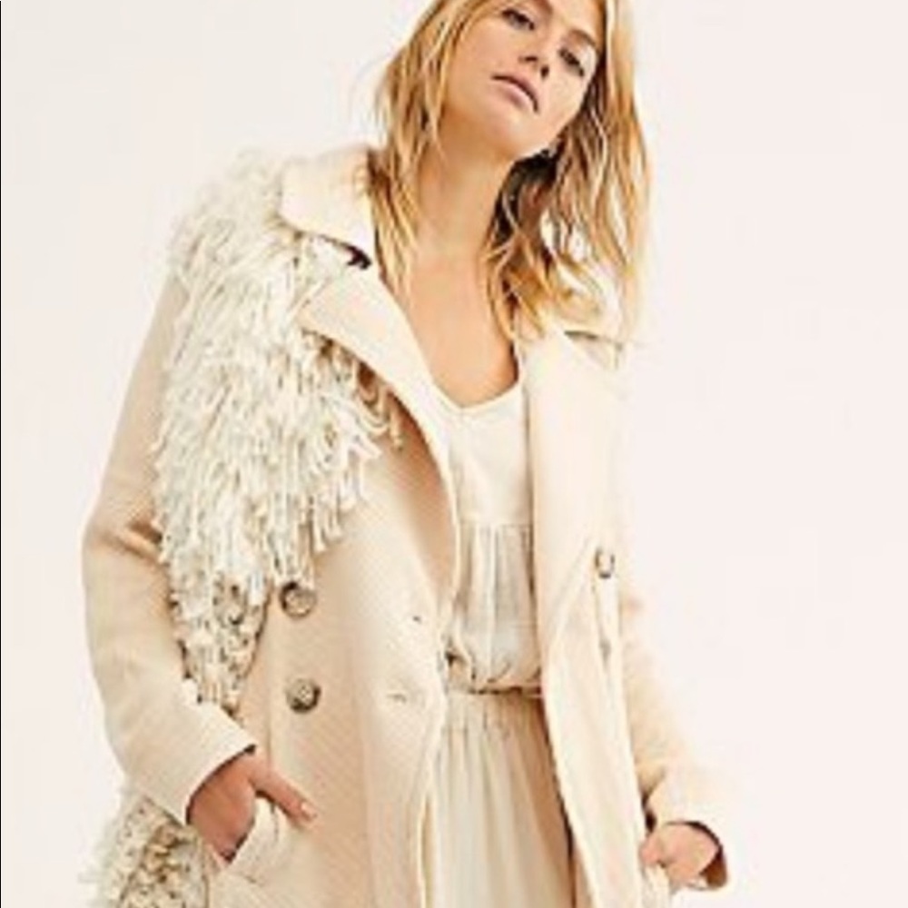 Free People Brixton Overcoat Size Medium NWT